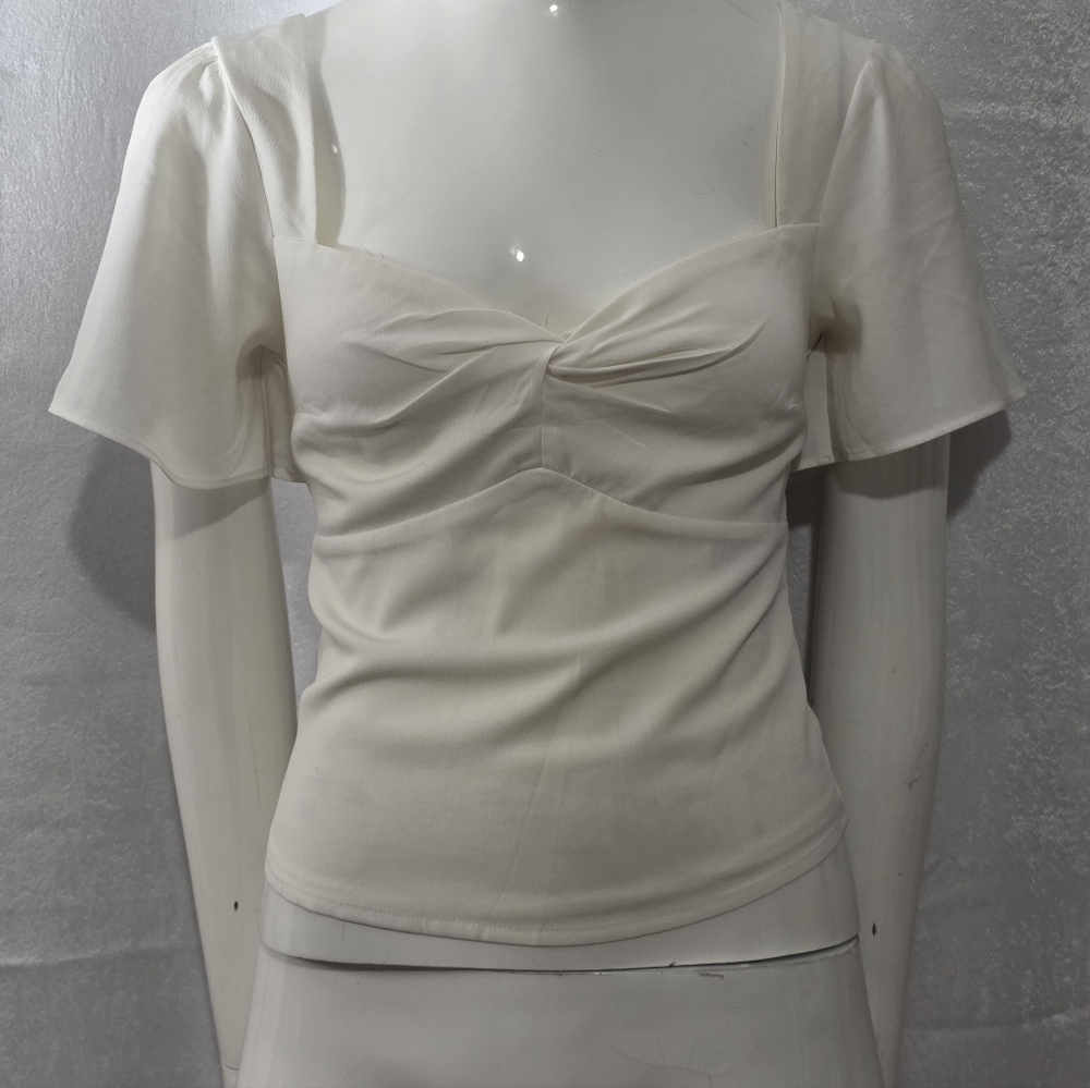 Abercrombie & Fitch Cream Blouse